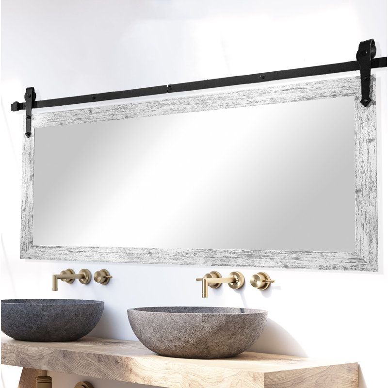 Laurel Foundry Modern Farmhouse Abraham Horizontal Barn Bathroom/Vanity